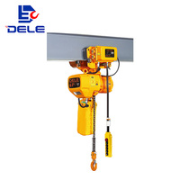Vente directe du fabricant, nouvelle palan électrique à chaîne DLEDP, chariot électrique, capacité de 5 tonnes, télécommande, hauteur de levage personnalisée