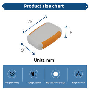 กล่องพลาสติก <span class=keywords><strong>PH036</strong></span> 75*50*18มม. กล่องเก็บอุปกรณ์อิเล็กทรอนิกส์ - Product Image 4