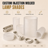 Composants en plastique moulés par injection, service de moulage OEM ODM personnalisé, ABS PP POM haute précision pour composants de purificateur d'air