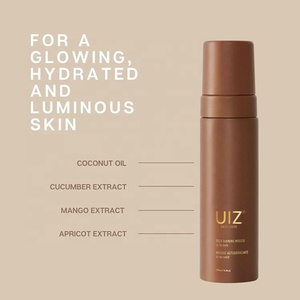 Fabricante Body Instant Tan Dark Self Tanner Mousse Aceite de coco orgánico Self Sunless Bronzing Sun Broncing Foam - Product Image 5