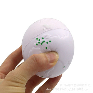 Pu Foam Earth Shape Stress Ball High <b>Rebound</b> Fidget Toy For Kids 8 13 Years Unisex Gift - Product Image 1