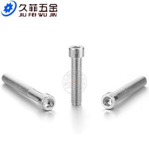 Tornillos de Cabeza Cilíndrica Jiu Fei Wu Jin M4 M5 M6 M8, Grado 8.8, Acero Q235, Conexión de Fijación Métrica - Product Image 2