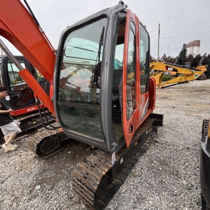 Mini-excavatrice sur chenilles d'occasion HITACHI ZX60 du Japon, excavatrice d'occasion Hitachi ZX60 ZX70 ZX80 en bon état à vendre - Product Image 6