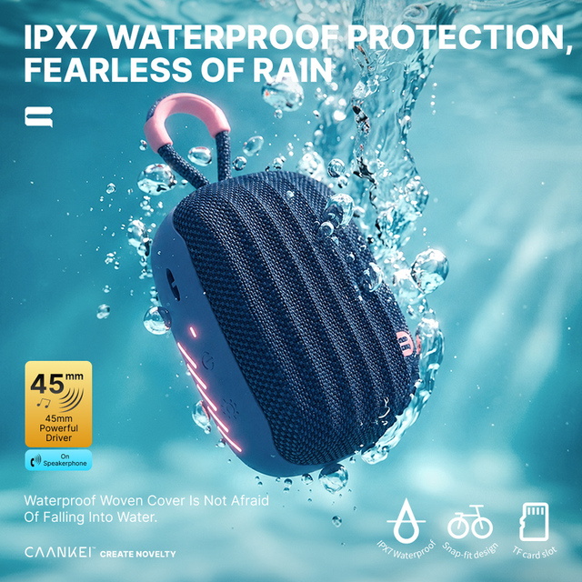 Portable Speaker Outdoor Riding Sound Bicycle Riding Special Speaker Waterproof Portable Mini Wireless  Speaker