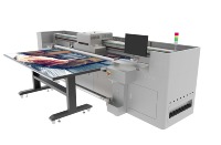 Imprimante à courroie en latex grand format H-EASY 1.8m pour impression en cuir PU Tyvek imprimante hybride écologique