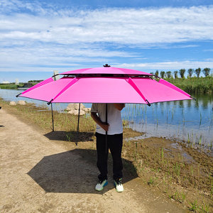 Personalizza il nuovo modello con configurazione rapida grande ombrello da pesca resistente al vento per le battute di pesca all'aperto - Product Image 3