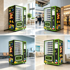 ตู้จำหน่ายสินค้าแช่เย็นแบบหน้าจอสัมผัสขนาด 21.5 นิ้ว รองรับ SDK สมาร์ทไวไฟ ระบบจัดการบนคลาวด์ ควบคุมด้วย AI สำหรับผลไม้สดและขนมหวาน - Product Image 6