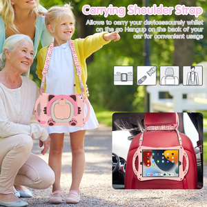 เคสแท็บเล็ตการ์ตูนแบบป้องกันเต็มรูปแบบพร้อมขาตั้ง เหมาะสำหรับเ<span class=keywords><strong>ด</strong></span>็ก สำหรับ Pro 10.5/Air 10.5/ipad 10.2 2019/2020/2021 - Product Image 3