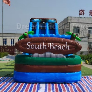 Tobogán Acuático Inflable de PVC y Vinilo para Verano con Deslizador Desmontable y Piscina para Uso <span class=keywords><strong>en</strong></span> Parques Deportivos al Aire Libre - Product Image 4