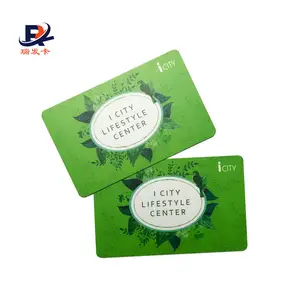 Impresión offset de plástico PVC tarjeta inteligente sin contacto con número de serie