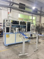 Imprimante rotative automatique haute précision 6 couleurs pour bouteilles carrées en PET, PE, PP et verre, pour produits chimiques quotidiens