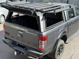 Pickup Canopy <span class=keywords><strong>Camper</strong></span> Hardtop Truck Topper Bed Cap Aluminium Auvent pour ford Ranger Gladiator Canopy <span class=keywords><strong>Camper</strong></span> - Product Image 4