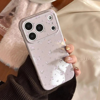 Coque de téléphone portable de luxe à motif floral pour iPhone 17 16 15 14 13 Pro Max 17 Air – Housse personnalisée à fleurs