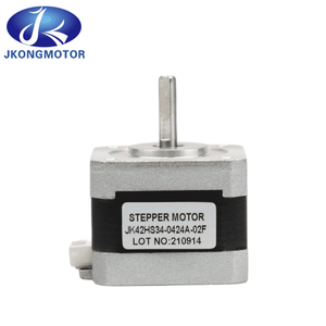 Jkongmotor มอเตอร์สเต็ปขนาดเล็ก2เฟสแบบไฮบริด JK42HS34-0424A-02F Nema17 0.42A 6.72V 23N ซม. <span class=keywords><strong>17hs19</strong></span>-2004s 42bygh 4-LEAD Reprap 3D - Product Image 4