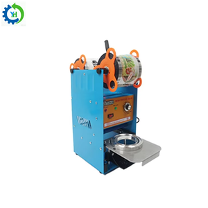Selladora de Vasos Semiautomática, Selladora de Vasos de Plástico Automática de <span class=keywords><strong>75</strong></span> <span class=keywords><strong>cm</strong></span> / 95 mm, Selladora de Botellas Eléctrica - Product Image 1