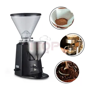 Molinillo de café automático, máquina Espresso de 110V/220V, molino Industrial eléctrico de 1450RPM