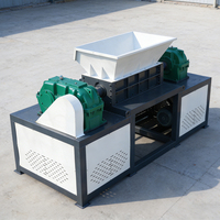 Broyeur de pneus entièrement automatique haute performance pour ligne de traitement des pneus usagés