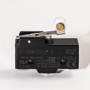 Interruptor de Grado Industrial Serie Z-15 15A 250V - Alta Acción Rápida para Equipos de Automatización, Interruptores de Límite Z-15G - Product Image 3