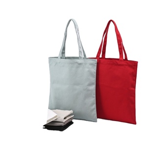 Sacs fourre-tout promotionnels personnalisés en toile recyclée vierge, réutilisables pour les courses, en coton naturel, avec logo imprimé, lettres et fermeture éclair, vente en gros - Product Image 1
