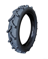 Pneu agricole en caoutchouc 130/90-21 8PR R1 à chambre à air pour terrain agricole boueux, avec crampons auto-nettoyants profonds et antidérapants pour une performance optimale en conditions de travail.