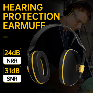 थोक c05 शोर कमी सुरक्षात्मक वयस्क निष्क्रिय काले इयरमफ कान के रक्षक - Product Image 2