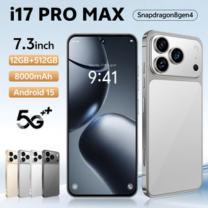 Smartphone 17 Pro Max 5G LTE Global IOS, <span class=keywords><strong>batterie</strong></span> 8000mAh, écran <span class=keywords><strong>7</strong></span>,3 pouces, processeur octa-core, appareil photo arrière 108MP, écran OLED HD, taux de rafraîchissement 120Hz - Product Image 3