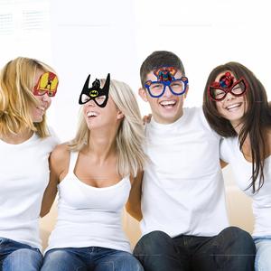 <strong>Marvel</strong> Cartoon Cool Iron Bat Spider Man <strong>Party</strong> Glasses Fashion Paper <strong>Party</strong> Glasses Children Costume Events <strong>Party</strong> Gift <strong>Decoration</strong> - Product Image 4