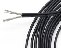 Cable Plano de PVC Flexible de Doble Línea Paralela de Alta Calidad para Electrodomésticos, Cable de 2 Núcleos 2468
