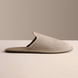 Pantofole da <span class=keywords><strong>uomo</strong></span> di lusso in vera <span class=keywords><strong>pelle</strong></span> premium con dettagli personalizzati, <span class=keywords><strong>ciabatte</strong></span> da interno. - Product Image 4