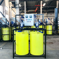 Machine de dosage chimique système de dosage de poudre de chlore liquide à pompe unique