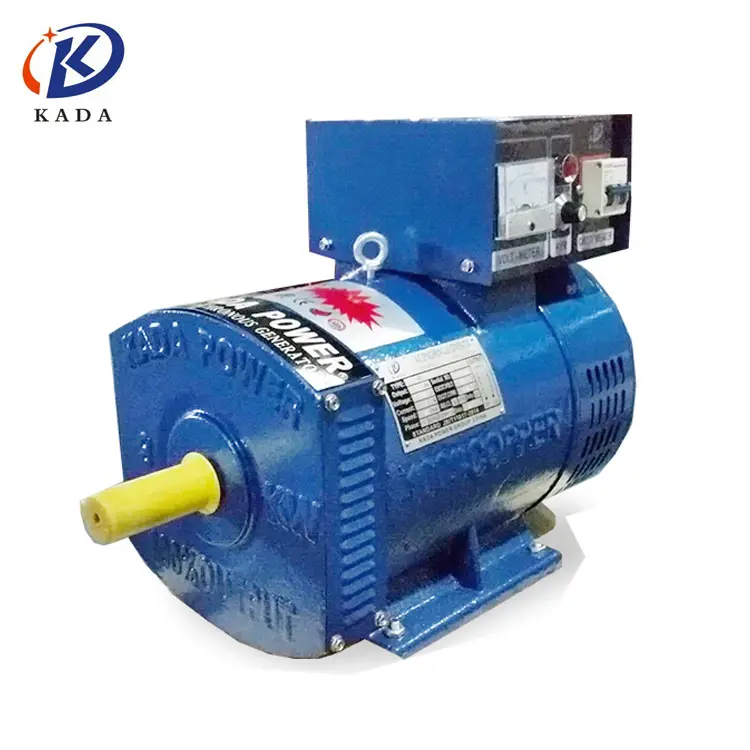 Kada energy free generator 220v 10kw dynamo belt driven ac alternator