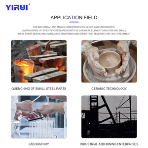 Laboratuvar kullanımı için yüksek kaliteli 1000C bölünmüş kül fırını - Product Image 4