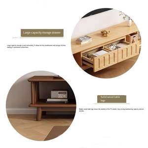 Mueble de <span class=keywords><strong>TV</strong></span> Moderno de Fábrica China, Mueble de <span class=keywords><strong>TV</strong></span> de Madera para Sala de Estar, Juego de Mesa de Centro - Product Image 4