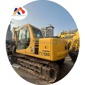 Excavadora de orugas Komatsu usada, excavadora hidráulica de 12 toneladas, PC120 usada en Japón, PC original de Japón 120 120-6 - Product Image 1