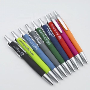 Bolígrafo de Plástico Recubierto de Goma con Mecanismo de Clic, Precio Económico, para Hotel - Product Image 6
