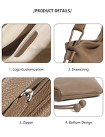 Sacs à main personnalisés pour femmes, sacs en cuir véritable de haute qualité, fabricant de sacs Borse Donna Sac En Cuir Femme, sacs à bandoulière pour femmes