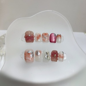 100 estilos de <span class=keywords><strong>uñas</strong></span> postizas personalizadas de lujo <span class=keywords><strong>con</strong></span> <span class=keywords><strong>piedras</strong></span> brillantes, <span class=keywords><strong>uñas</strong></span> cortas redondas <span class=keywords><strong>con</strong></span> forma de corazón, <span class=keywords><strong>uñas</strong></span> <span class=keywords><strong>francesas</strong></span> <span class=keywords><strong>con</strong></span> punta de perla, manicura acrílica, <span class=keywords><strong>uñas</strong></span> adhesivas. - Product Image 1