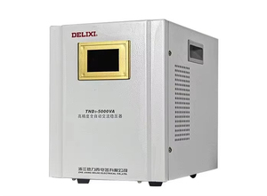 DELIXI TND 単相電子自動電圧安定器 110-240V 50/60Hz 6kVA SVC AC 金属シェル 4% 精度 12ヶ月保証 - Product Image 3