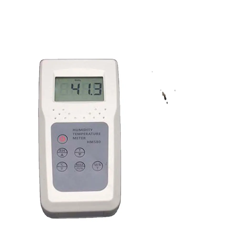Digital Humidity Temperature Meter HM580 Applicable to pharmaceutical, packaging, textile Moisture meter range 5-98%