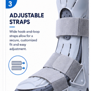 Bota Ortopédica de Alta Calidad a <span class=keywords><strong>Precio</strong></span> de Fábrica para Fractura de Tobillo, Esguince y Recuperación Postoperatoria, Transpirable y Cómoda - Product Image 2