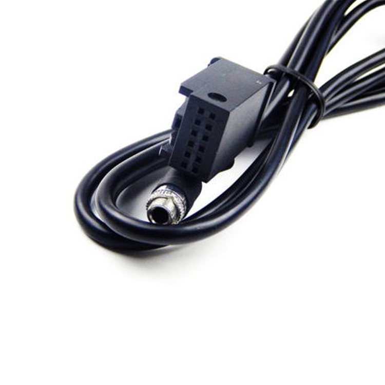 Car Audio AUX Input Adapter Cable – 3.5mm Jack For BMW Z4 E85, X3 E83, X5 E53, 5 & 6 Series Models