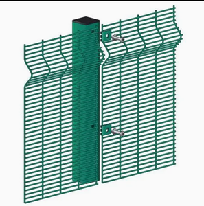 Clôture de jardin anti-escalade, clôture de sécurité, <span class=keywords><strong>palissade</strong></span> Hebei 358, panneau Clear Vu carré, acier galvanisé, hauteur 8 pieds, marque Muyuan - Product Image 6