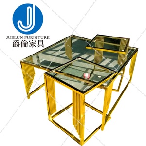 1 + 2 Bộ Bàn Phòng Khách Bàn Góc Cà Phê Đồ Nội Thất Bàn Trung Tâm Giá Rẻ - Product Image 3