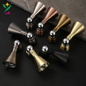 YUXING Modern Zinc Alloy <strong>Door</strong> Lock Stopper Strong Magnetic Under Floor <strong>Door</strong> Stopper For Hotels