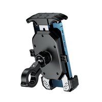 Support de téléphone pour moto ODM OEM étanche avec verrouillage et déverrouillage à une touche, réglage à 360°, accessoires pour moto, support de téléphone pour vélo