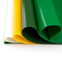 PVC-Planenrolle Wasserdichtes Industriegewebe in Verschiedenen Farben für Zelt- und LKW-Abdeckungen