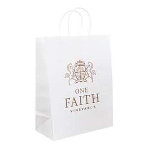 Bolsa de Papel para Bebidas con Logotipo Personalizado para Restaurantes y Comida para Llevar - Product Image 3