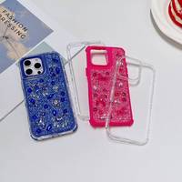 Étui de téléphone portable 2 en 1 avec paillettes 360 Forro pour XIAOMI 17 15T Ultra Armor Design Coque arrière pour REDMI NOTE 15 PRO Estuche