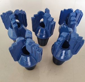 Máy cắt <span class=keywords><strong>PDC</strong></span> hợp kim 9-10 inch <span class=keywords><strong>3</strong></span> cánh mũi khoan cacbua mới được rèn để khoan giếng nước đất sét khoan đá mềm để kéo bước - Product Image 3