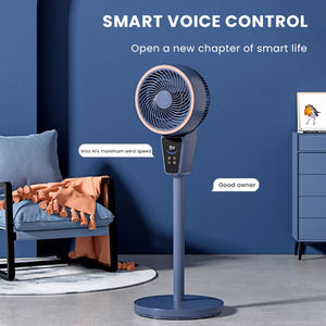 ใหม่พัดลมตั้งพื้นโต๊ะปรับได้3สปีด, รีโมทควบคุมการไหลเวียนของอากาศปรับความสูงได้ - Product Image 2